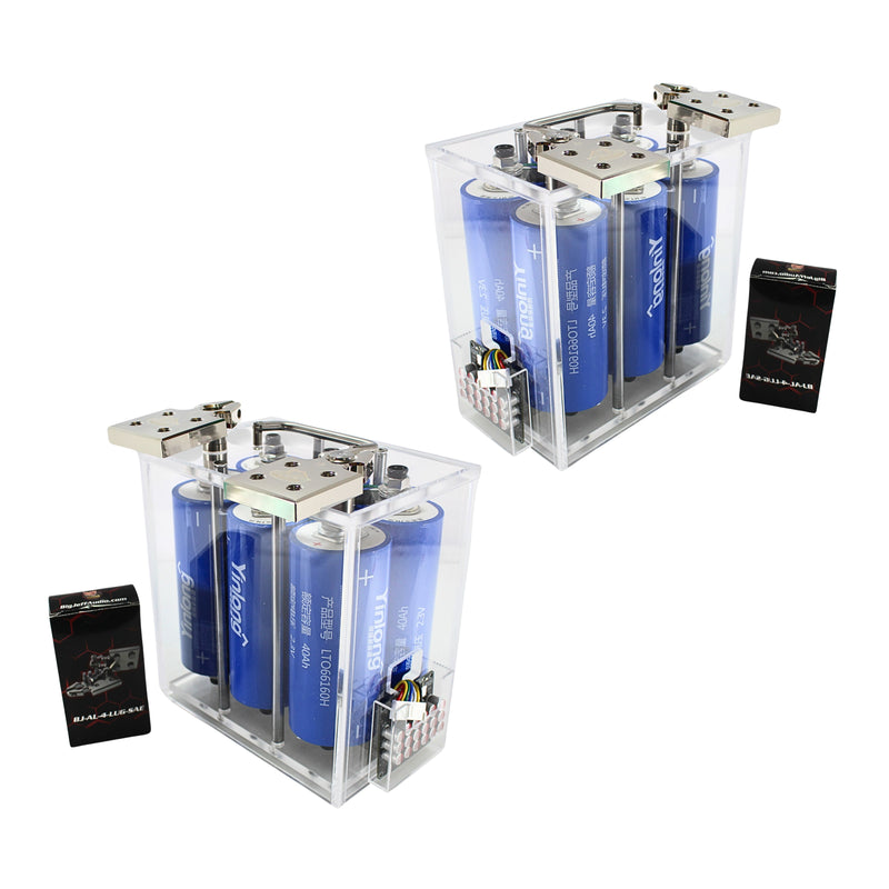 DIY Plug & Play Yinlong 40AH LTO Lithium Titanate 12v 12 Cell Bank w/ Balancer