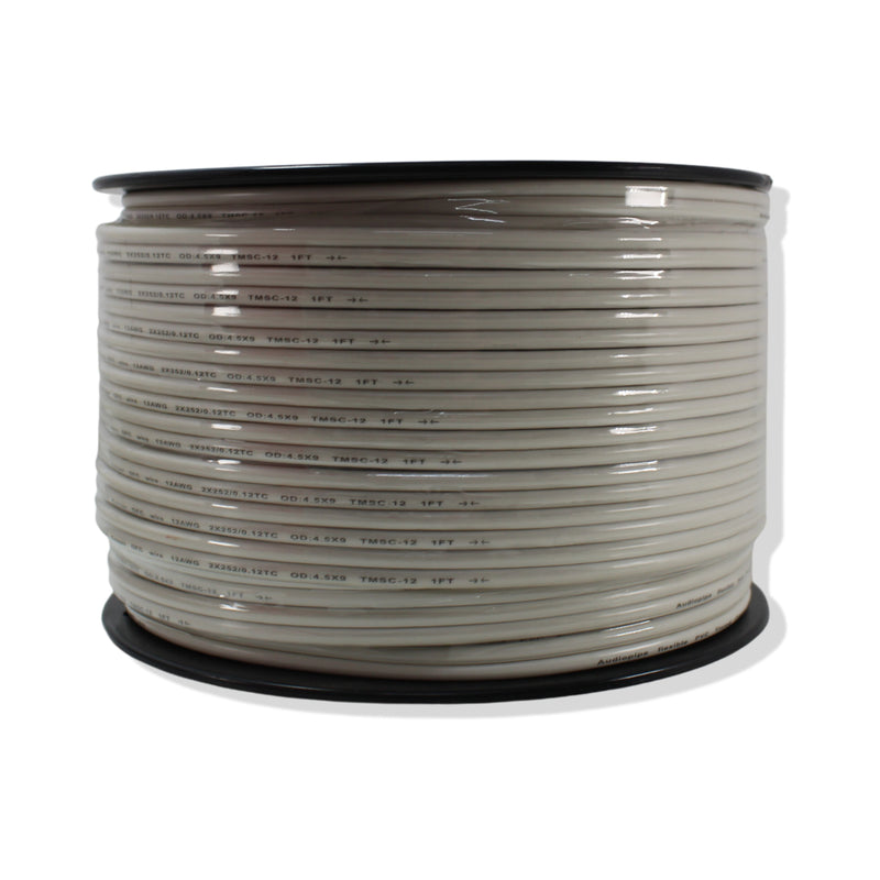 Audiopipe 12GA Stranded OFC Tinned Copper Marine Power/Ground Wire White Lot