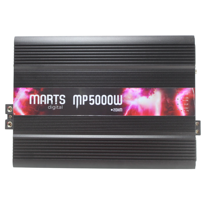 Marts Digital Premium Monoblock 5K 2 Ohm Class D Amplifier MP-5000-2-V2