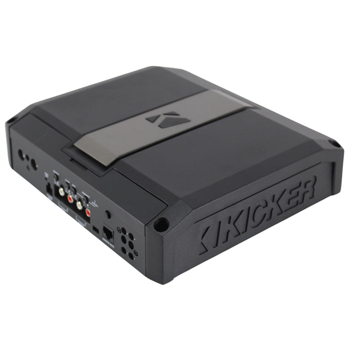 850W 1-Ohm Mono Class D Subwoofer Amplifier w/Smart Bass & LED RGB Center Panel