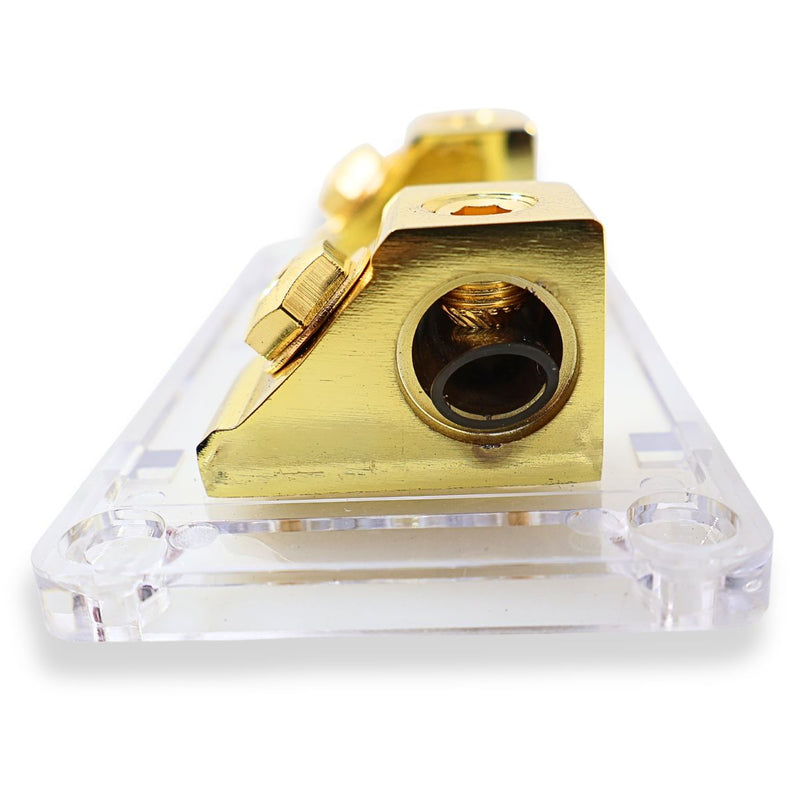 Audiopipe Heavy Duty ANL Fuse Block 0 to 4 AWG 500A Capacity CQ-1111