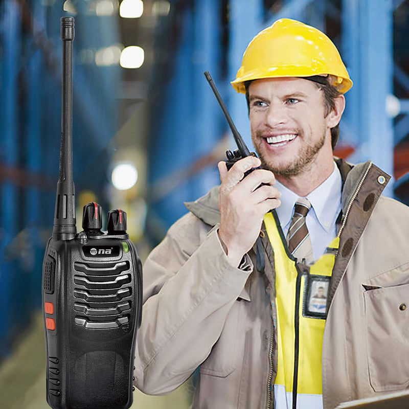 16-Ch 5W 3.7V Professional UHF Transceiver w/ Built In Flashlight