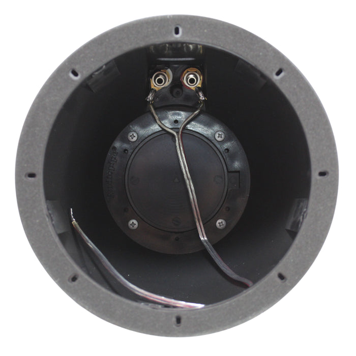 Audiopipe Compact Marine Tower Enclosures for 6" Speakers, LEDs & Tweeters Black