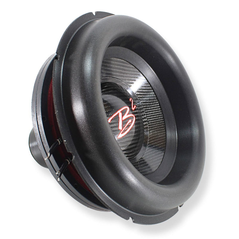 B2 Audio RageXL 12" Re-cone Kit Drop 1-Ohm 3" Coil Carbon Fiber
