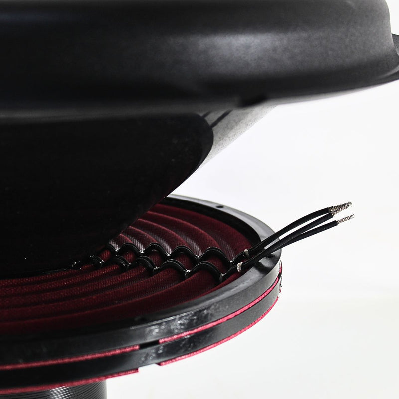 B2 Audio Rampage 18" Re-cone Kit Drop  2-Ohm 4" Coil Carbon Fiber