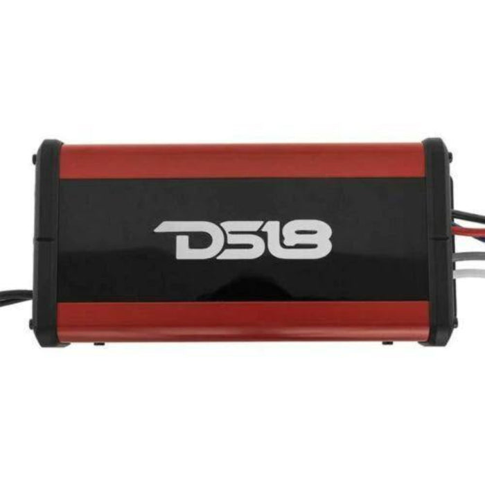 DS18 6" Speaker 400W 2ohm x 2ch Class D Amp Marine Combo Waterproof ATV