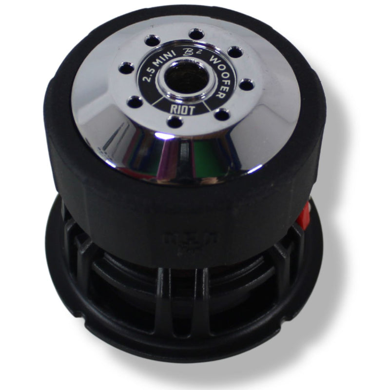 B2 Audio RIOT 2.5 Mini Woofer 2.5" 4 Ohm Loudspeaker 20W RMS Aluminum Basket
