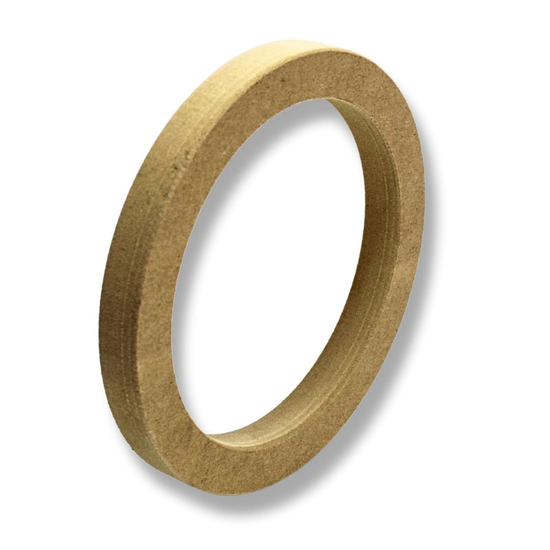 Install Bay 6" High Quality Wood MDF Speaker Spacer Rings Pair 3/4" Depth SR6
