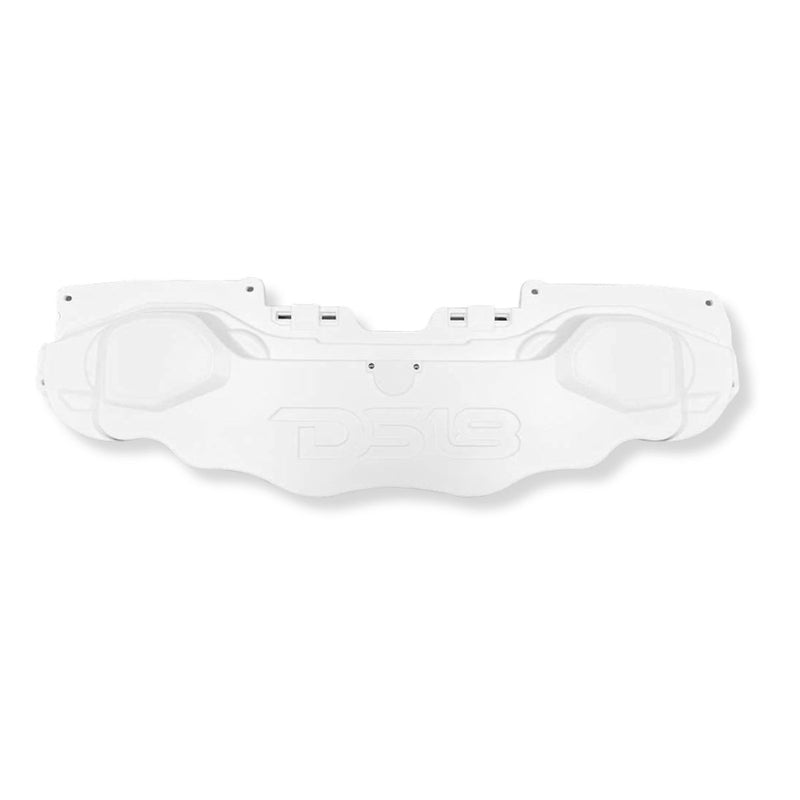 DS18 White Jeep Wrangler JL JLU RGB Sound Bar 4x 8" Speakers 4x Tweeters