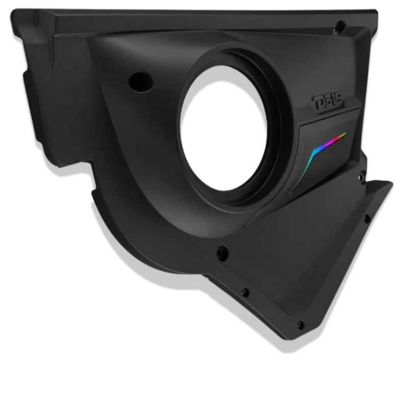 DS18 Can-Am Maverick X3 Front Door Speaker Panels w/ Digital LED Lighting 2020+