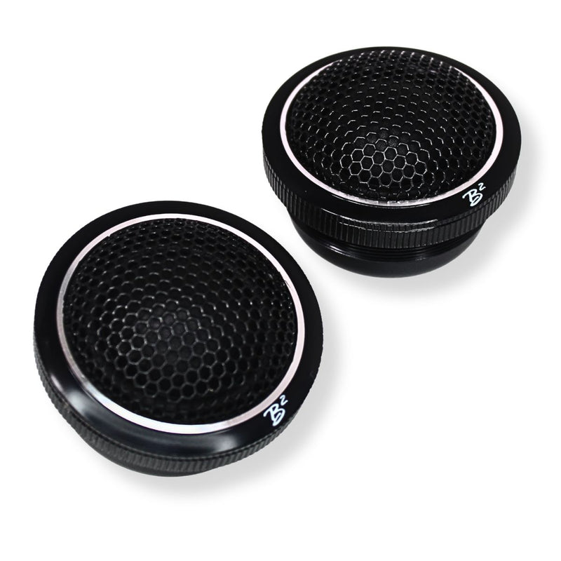 B2 Audio Pair of Mani 1.5" 15 Watts RMS 4 Ohms Flush Mount Tweeters B2-MANI-15TW