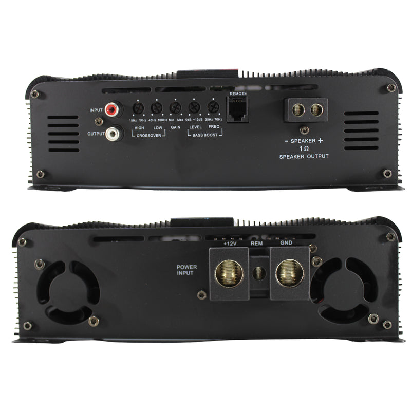 Marts Digital Monoblock Amplifier Full Range Class D 5000W Peak 1 Ohm MXD-5000