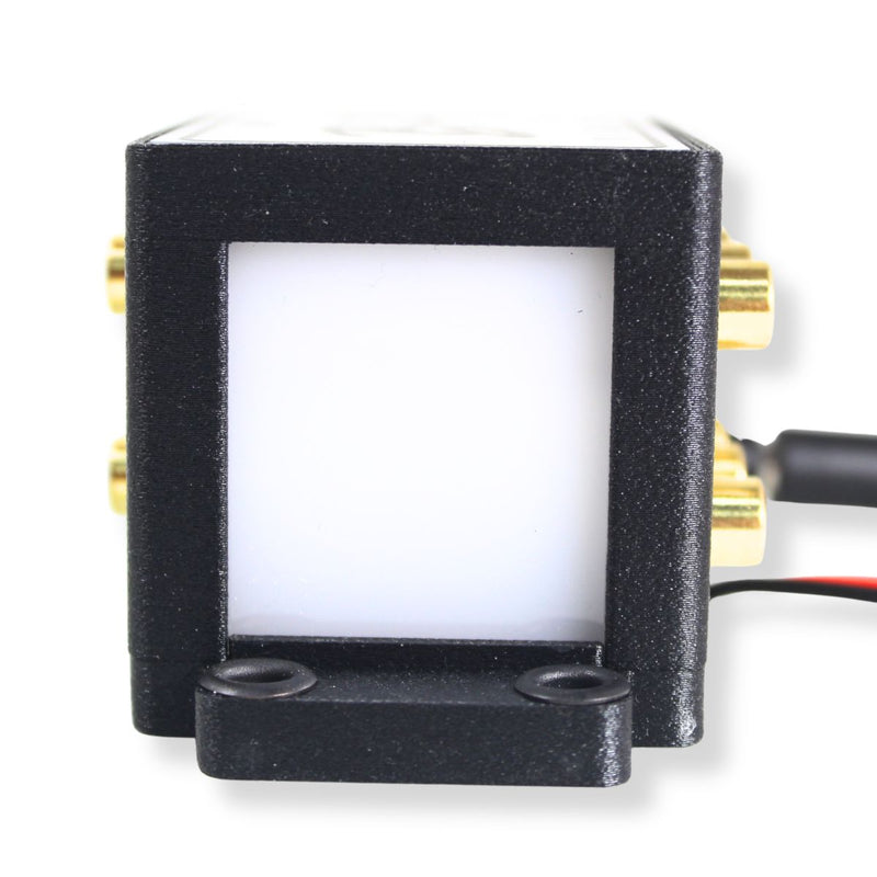B2 Audio Cockbox 1-to-3 Pair RCA Splitter Distribution Block w/ RGB LED Lights