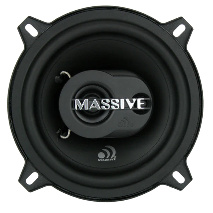 Massive Audio Pair of 5.25" MX Series Coaxial 180W Max 4 Ohm Speakers MX5-V2