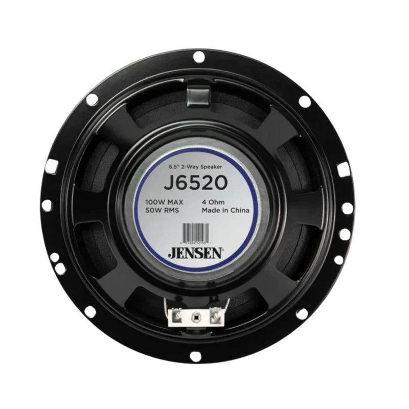 6.5" 50 W RMS 4-Ohm J6520 2 Pairs Speakers w/ 4 channel 740W RGB Amplifier