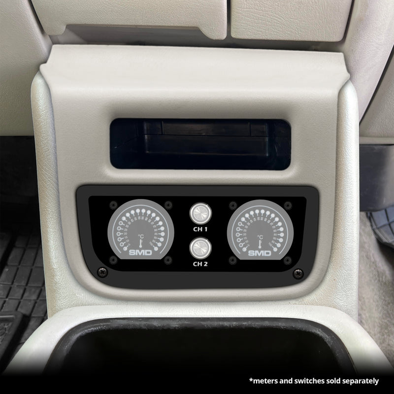 Sparked Innovations SMD Switch Panel Dual Meter for 99-02 GM Suburban