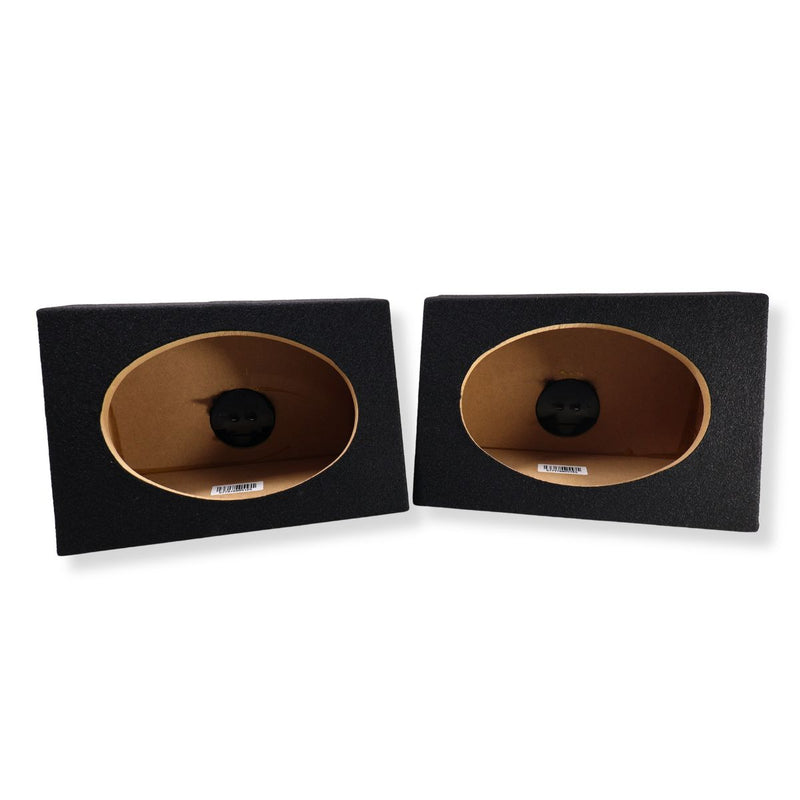 King Boxes 6x9" Universal Pair Carpet Car Speaker Enclosures KG-A69