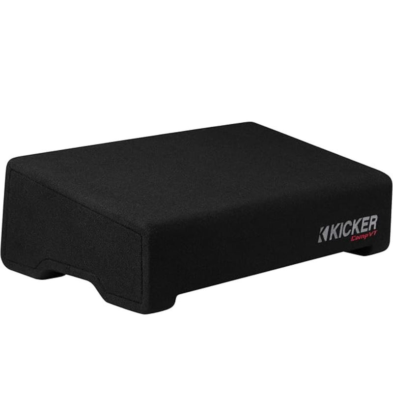 12" CompVT Down-Firing Subwoofer Enclosure, 2-Ohm, 900W Peak Kicker 52CVTDF122