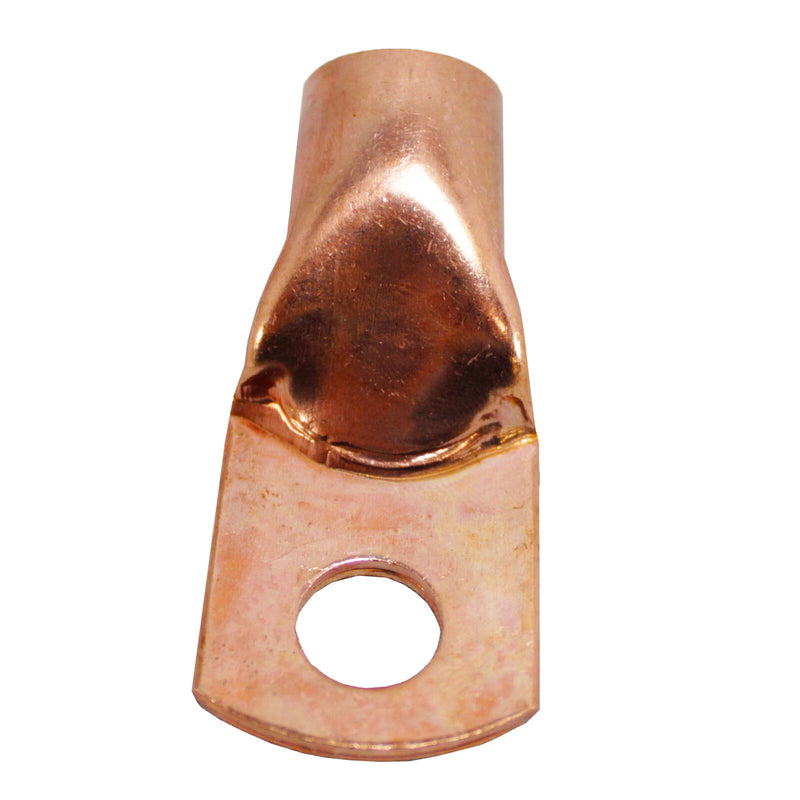 20 x XS Power 1/0 Gauge Copper Terminal Rings w/ Red Heat Shrink Wrap RT0G-RD