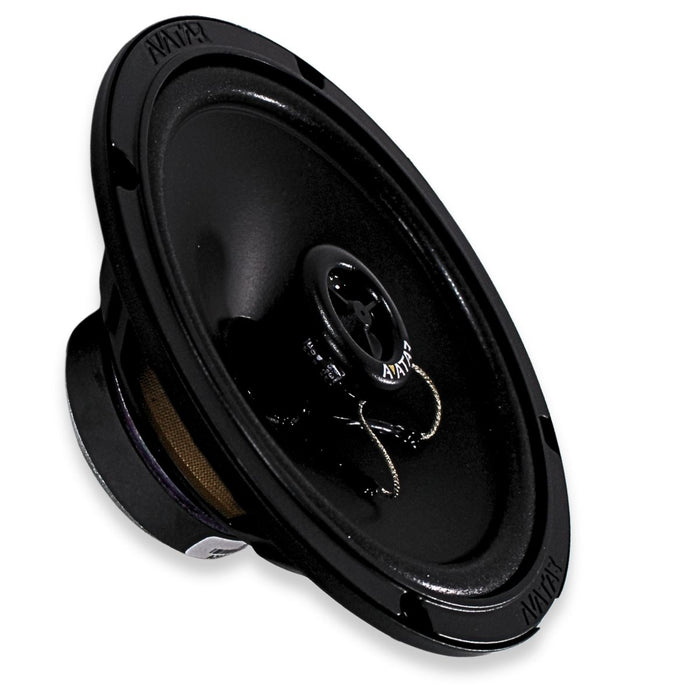 Avatar 6.5" 50 Watt RMS 4-Ohm Black Coaxial Speaker Pair XBR-613