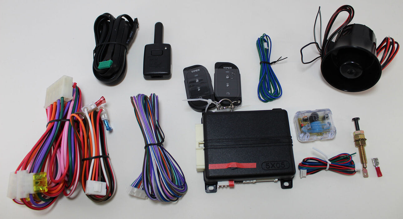 Viper 1-Way Security and Remote Start System 1/4 Mile Range +4 Door Locks 5105V