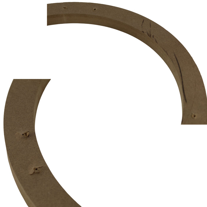 Pipeman's Installation Solution 12" MDF Wood Speaker Spacer Rings - OPEN BOX