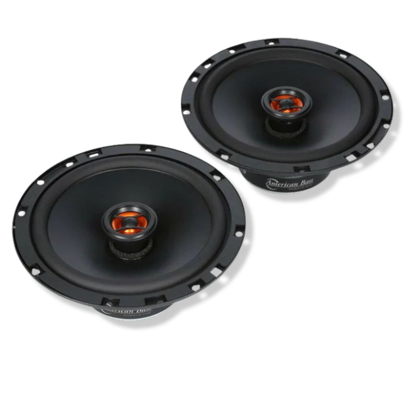 American Bass 6.5" 80 Watt RMS Coaxial Speaker Pair Studio Series STUDIO-6.5-FR