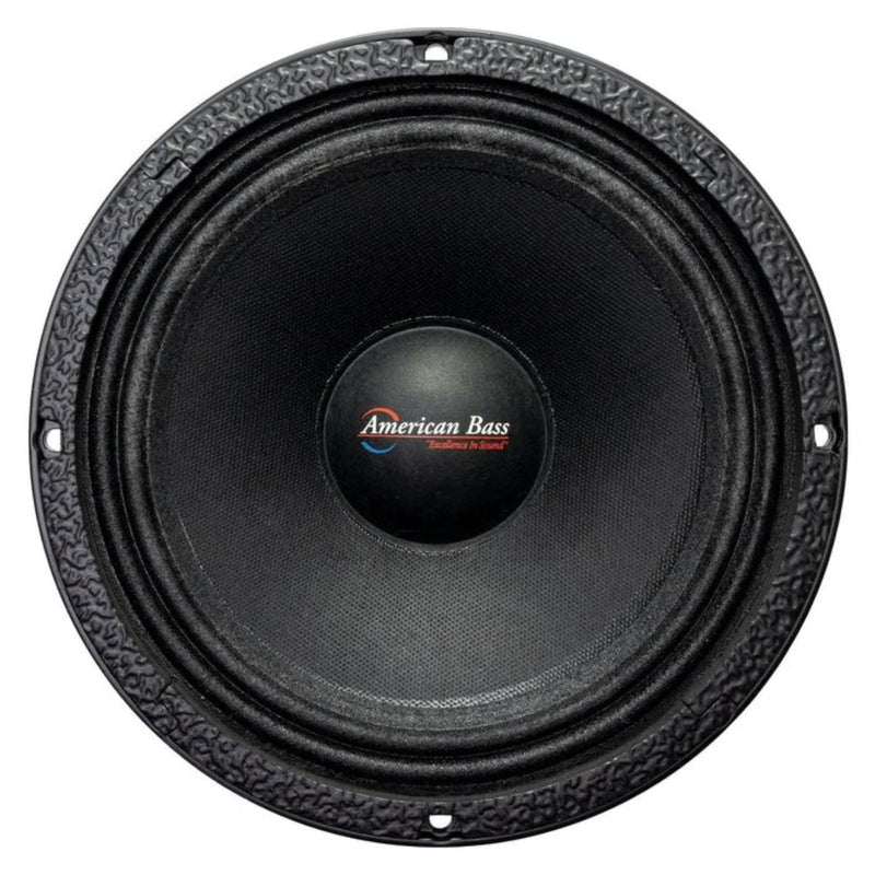 American Bass 8" 400W RMS 4-Ohm Neodymium Midrange Car Speaker STALLION-8-MR