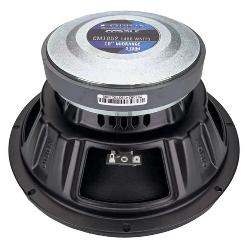 10" 350 Watt RMS 2-Ohm High Efficiency Midrange Bullet Orion Cobalt Car Speaker