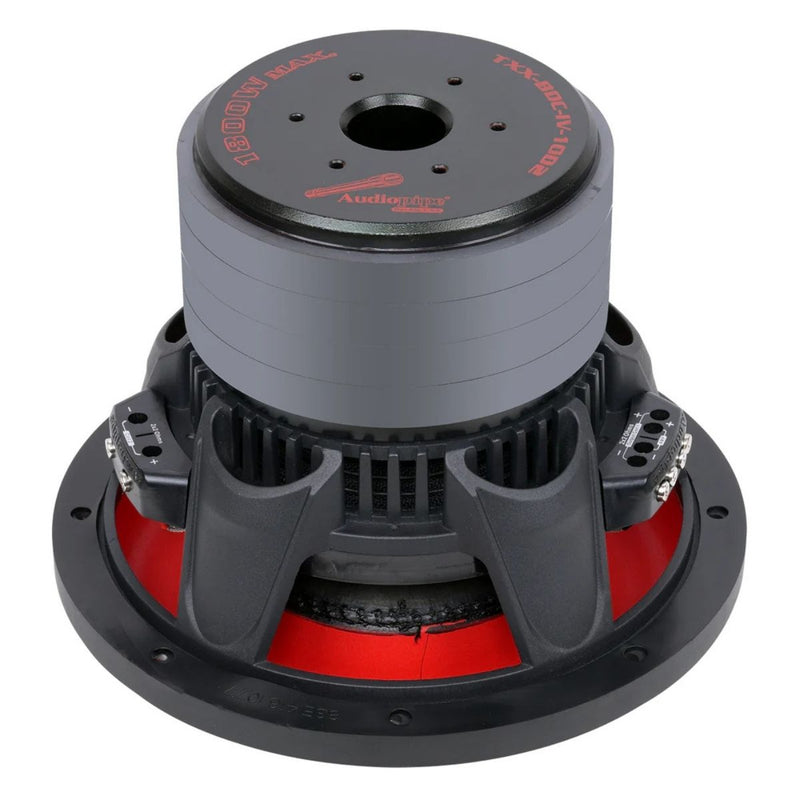 Audiopipe 10" 900 Watt RMS 2.5" Voice Coil Dual 2-Ohm Subwoofer TXX-BDC-IV-10D2