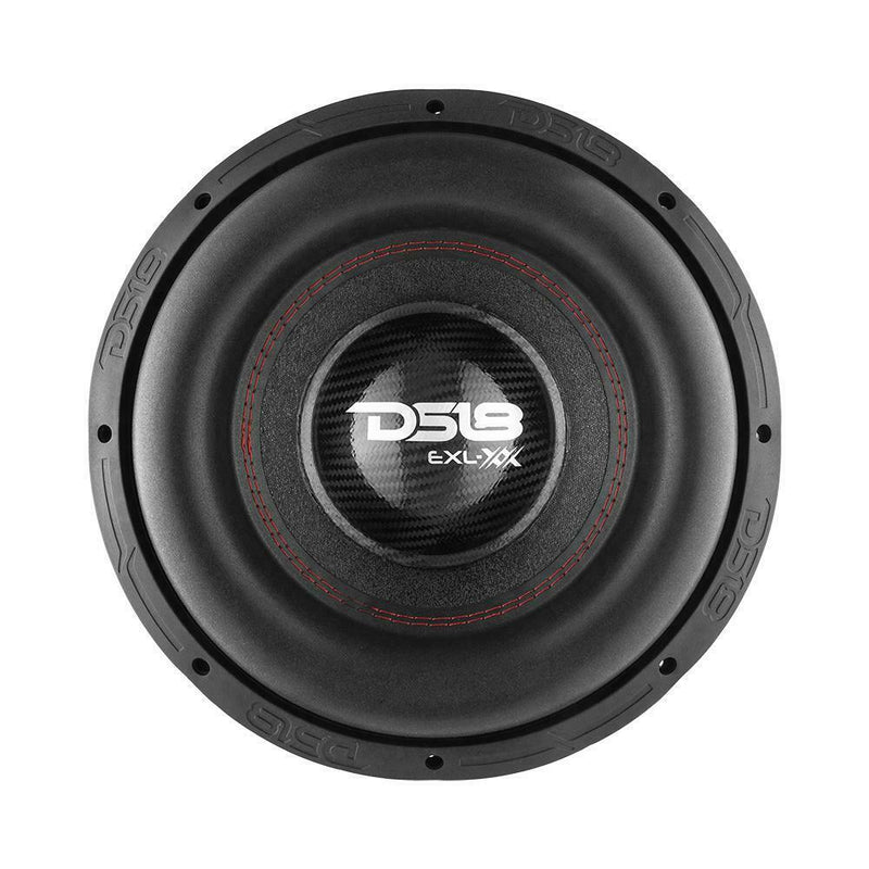 DS18 12" 2000W RMS Dual 2-Ohm High-Excursion Subwoofer EXL-XX12.2DHE