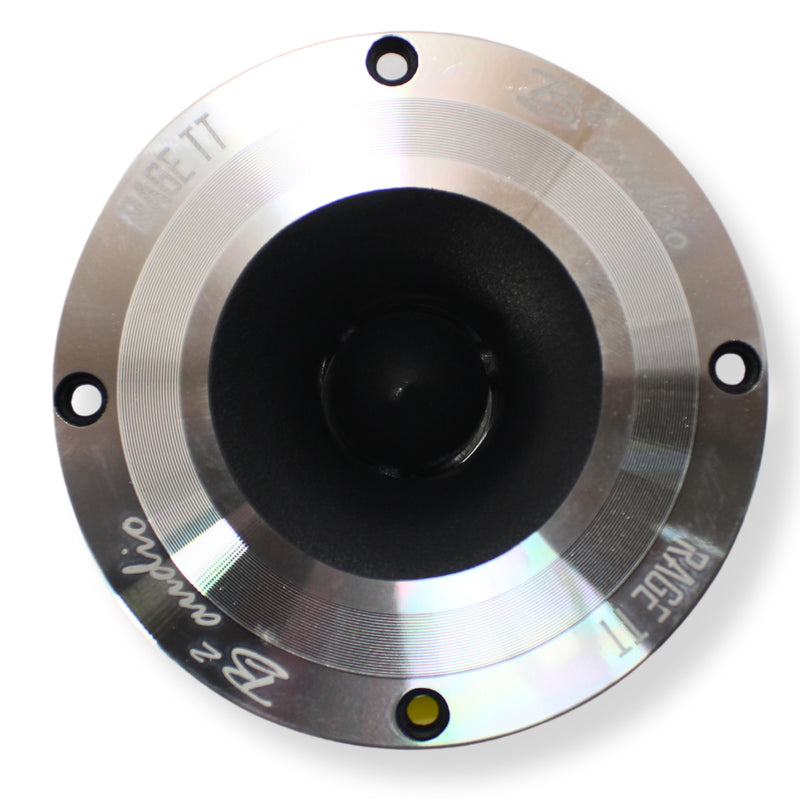 B2 Audio 50 Watt RMS 4-Ohm 4" OD Bullet Pair of RAGE TT Tweeters