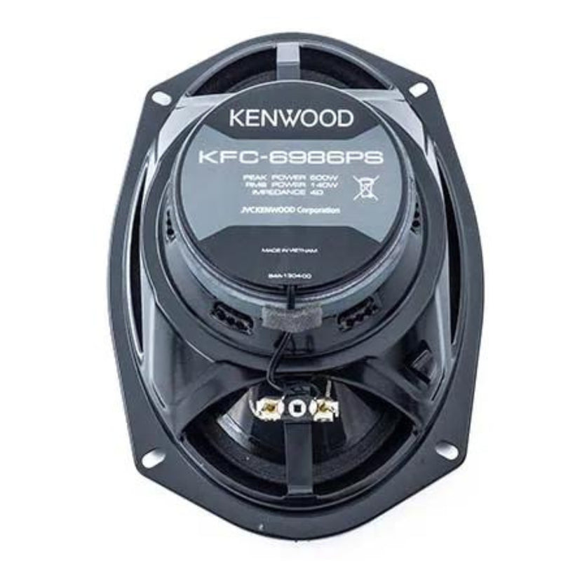 Pair of Kenwood 6"x9" Performance Series 4-ohm 600 Watts 4-Way vehicle Speakers