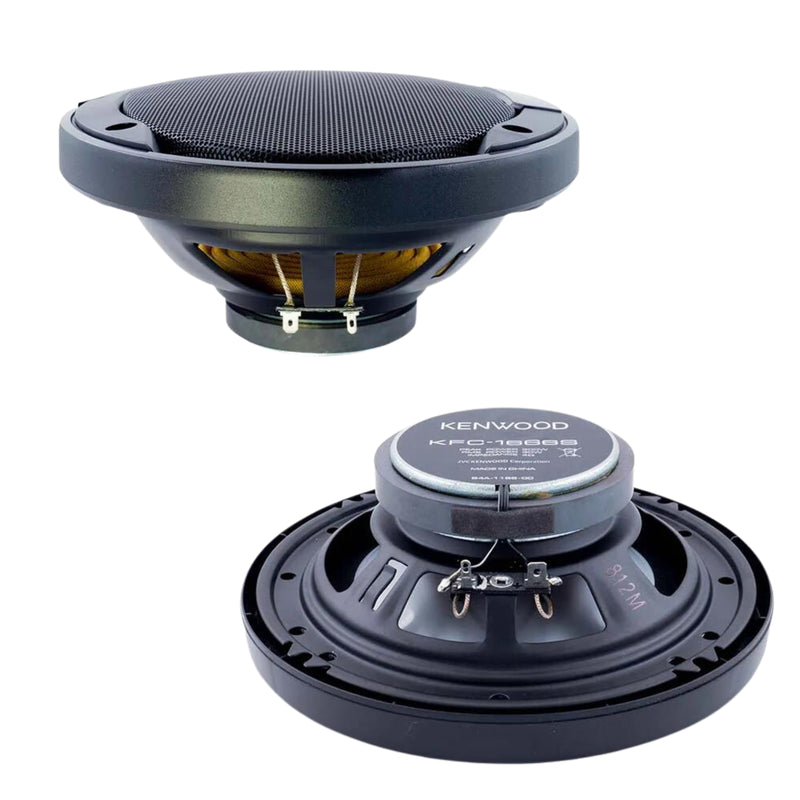 Kenwood DDX57S DVD receiver & Kenwood Sport Series 6.5" 2-way car speakers