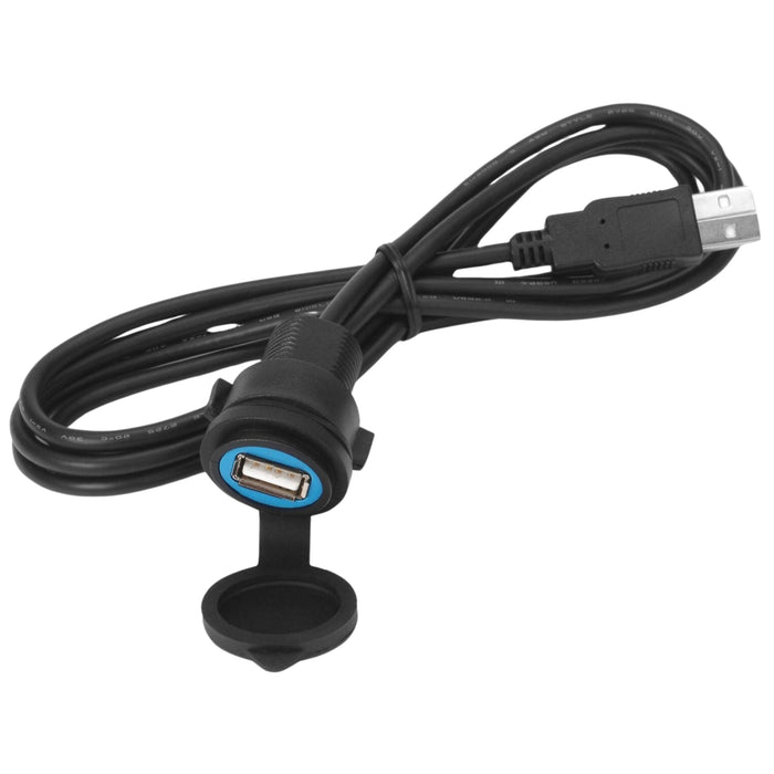 Aquatic AV Waterproof 1 Din Head Unit w/ BT, USB, SiriusXM Capable OPEN BOX 8597