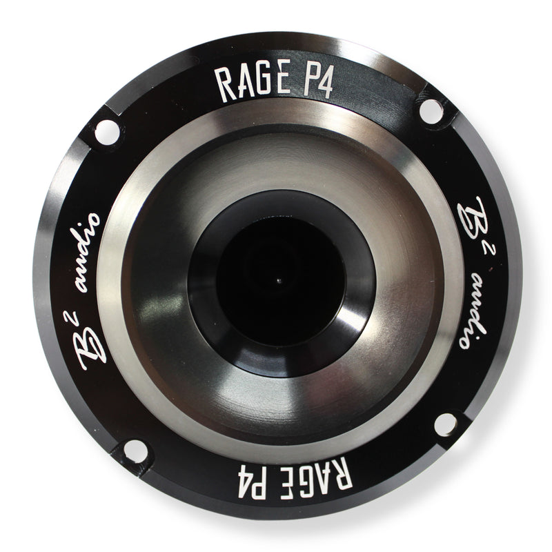 B2 Audio 125 Watt RMS 4-Ohm 1.5" Voice Coil Pair of RAGE Series P4 Tweeters