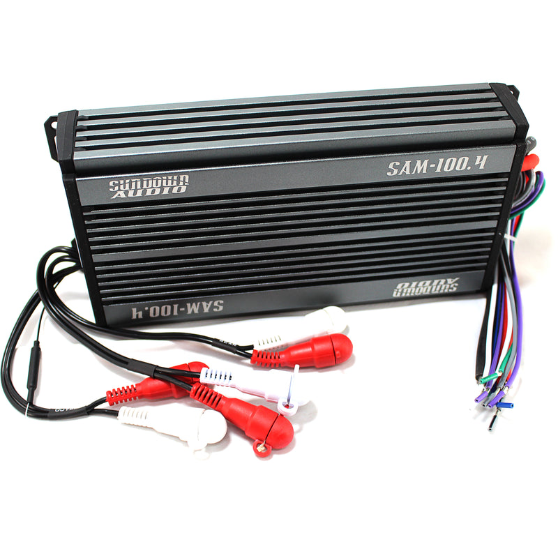 Sundown Powersports 4-Channel Amplifier 400W Class D IP67 Bluetooth PS-SAMv21004