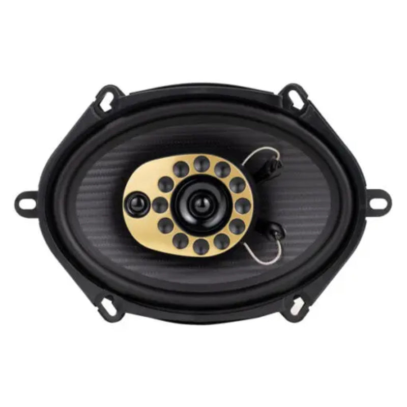12″ Subwoofer & 2 Pairs of 6"x8" JS68T Speakers w/ 815W 5-Channel RGB Amplifier
