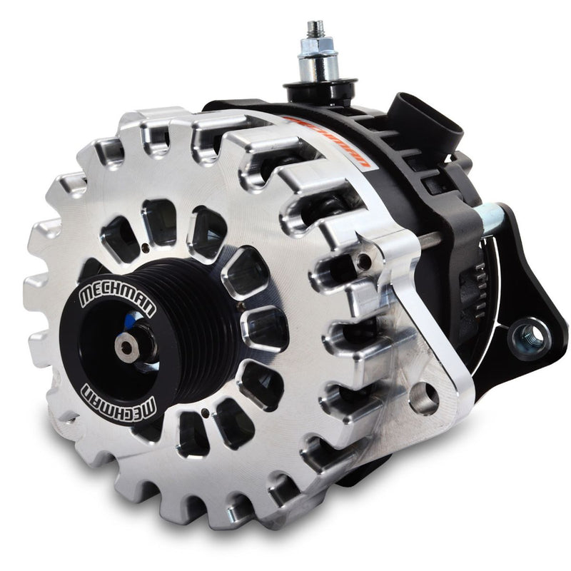 Mechman 400 Amp Machined Billet Alternator for Nissan & Infiniti 2.5L5.6L