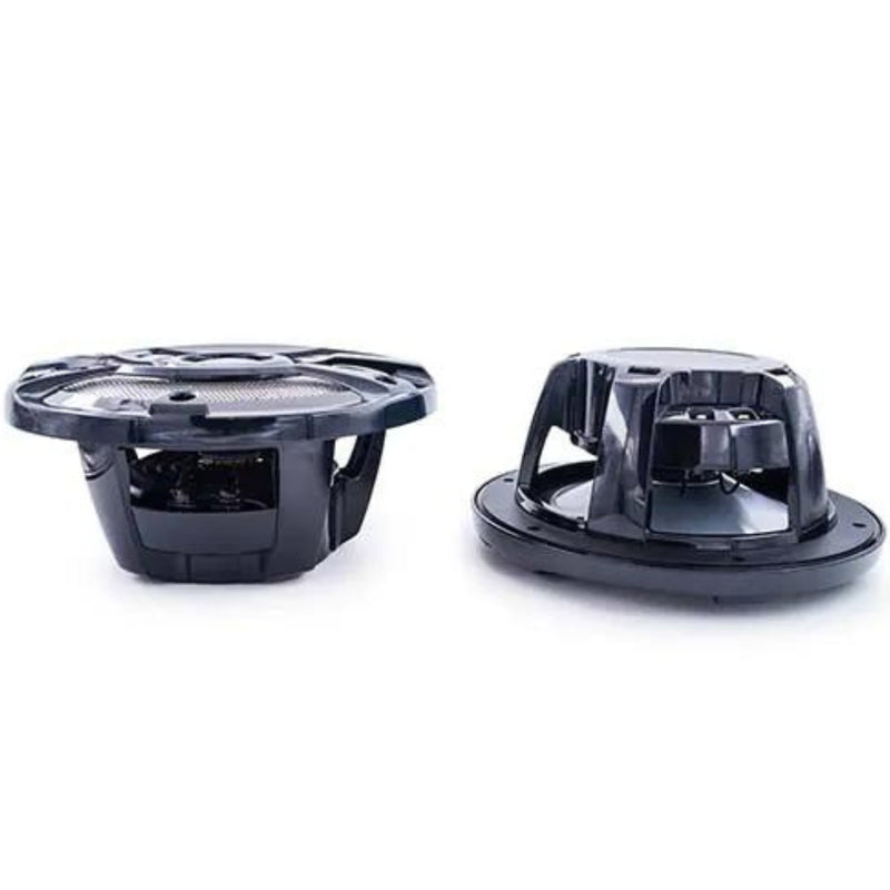 Pair of Black Kenwood 8" 100 Watt RMS 4-Ohm 2-way Marine Speaker System