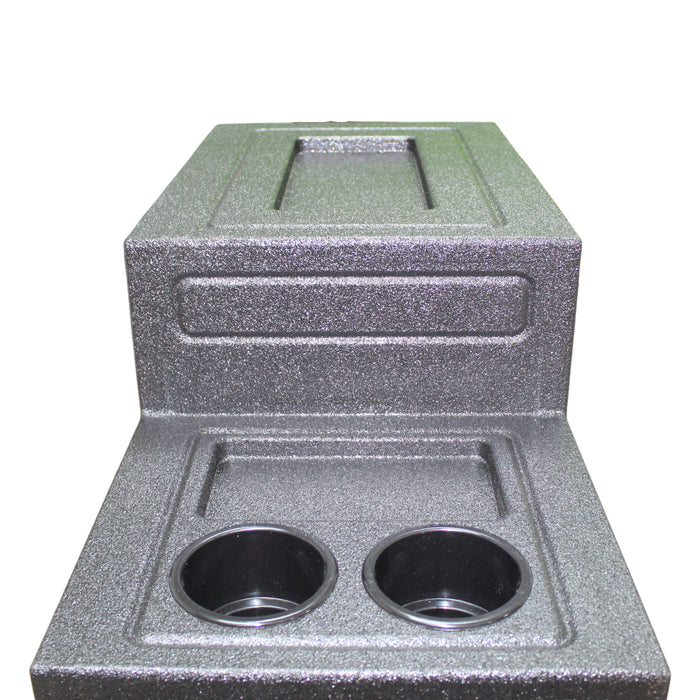 King Boxes 12" Center Console Vented Woofer w/ 6.5" & 3.5" Cutouts OPEN BOX