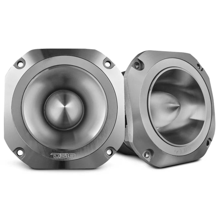 DS18 PRO 4" Tweeter 1.5" Titanium VC 4-Ohm 200-Watt Super Bullet Silver