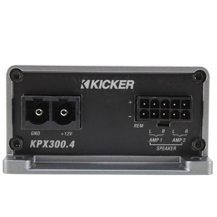 Kicker KPX- Series Marine & Power Sports Full Range Amp 300-W 4-CH | 51KPX3004