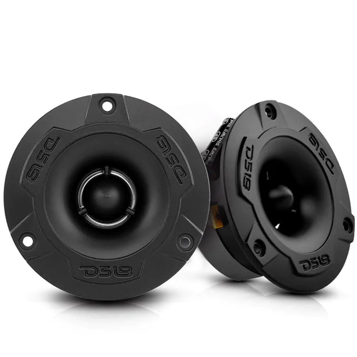 DS18 4x 4 Ohm 8" Loud Car Speakers + 2x Tweeters + 4 Channel Korean Amp Package