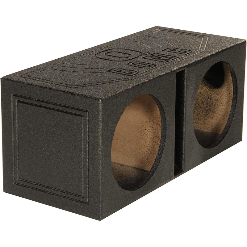 Dual Vented 12" Rhino Coated Sub Woofer Enclosure Speaker Box Ported Chamber - Big Jeff Online Inc