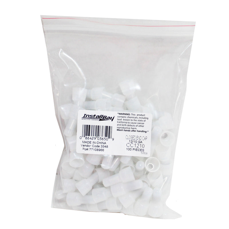 Metra Install Bay CC1210 High Quality 12/10 Gauge Crimp Cap Nylon 100pcs