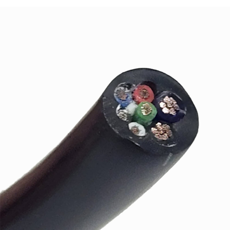 Audiopipe 250 Feet AWG 16 Guage Copper Speaker Cable W/RGB+White TMSC-16X5L-250