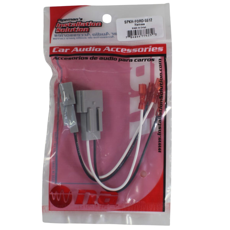 Pipeman SPKH-FORD-5512 Speaker Harness Adapter Plug & Play Pair For Ford