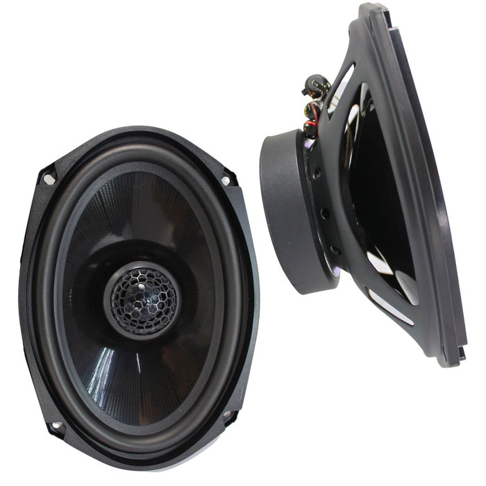 B2 Audio RAGE69X 6x9" 4-Ohm 100W RMS Coaxial Speakers Pair - RAGE Series