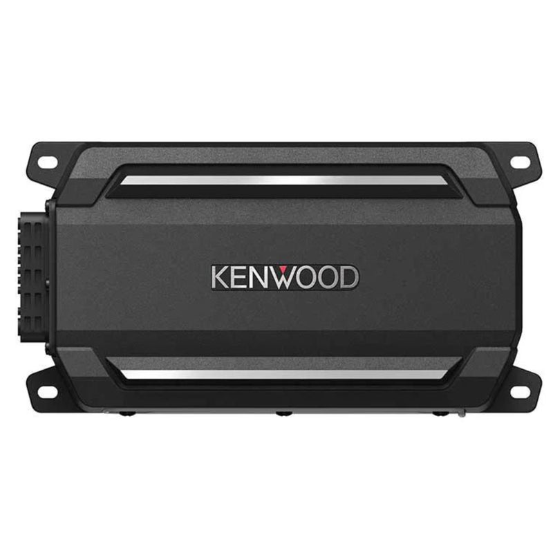Kenwood Compact 4-channel powersports/marine amplifier 50 watts RMS x 4-Ohms